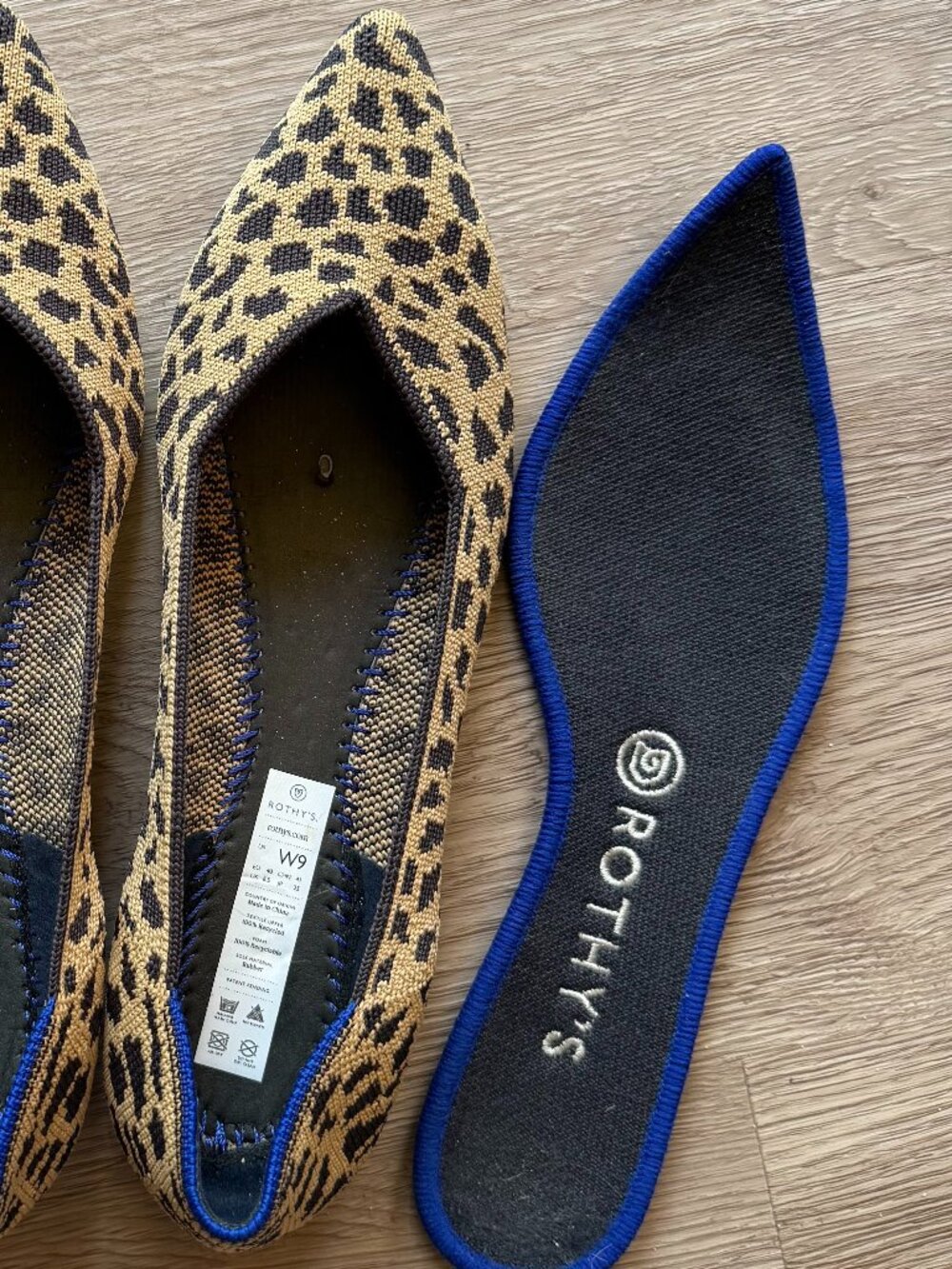 Rothy’s Animal Print Point Flat - Picture 3 of 6